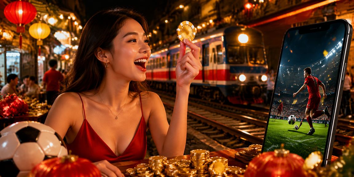 Người xem bóng đá và cá cược tại chợ đêm Hà Nội